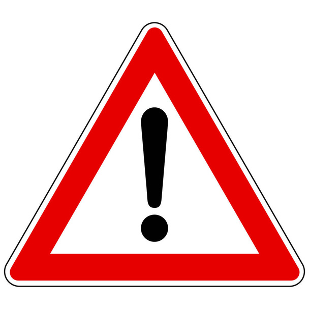 Exclamation mark and attention sign - Vector, Image