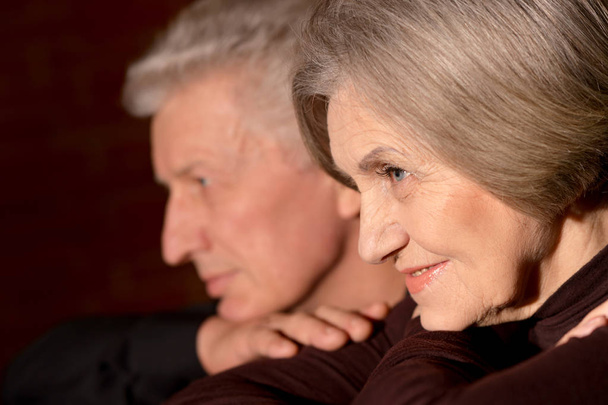 portrait of a senior  couple - Photo, Image