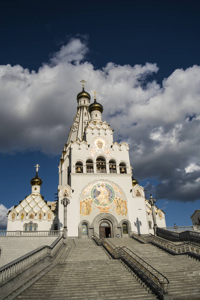 New Cathedral of All Saints, Minsk, Belarus, August, 17, 2019 - Fotoğraf, Görsel
