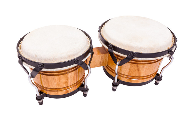 απομονωμένες bongos - Φωτογραφία, εικόνα