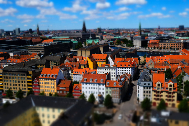Top view of Copenhagen. - Foto, immagini