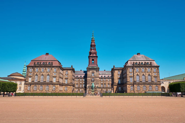 コペンハーゲンのクリスチャンボーグ宮殿 - 写真・画像
