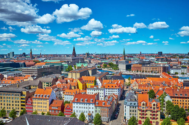 Top view of Copenhagen. - Foto, imagen