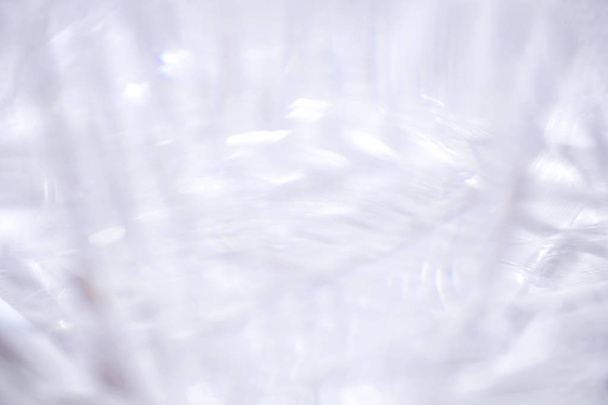 Abstract blur shiny glitter white background - 写真・画像