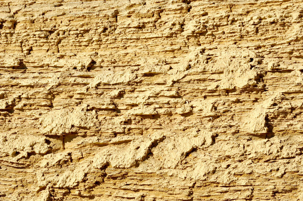 clayey soil strata fulsun - Foto, Imagen