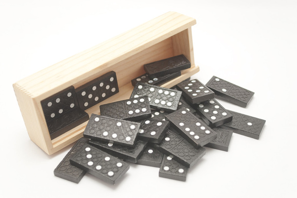 Domino laatikko peli
 - Valokuva, kuva