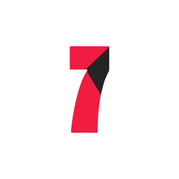 stort Seven logo Part 7 - Vector, afbeelding