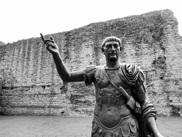 αυτοκράτορα Τραϊανού άγαλμα - Φωτογραφία, εικόνα