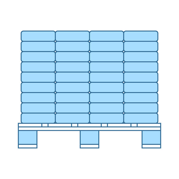 Ikona palety stavebních - Vektor, obrázek
