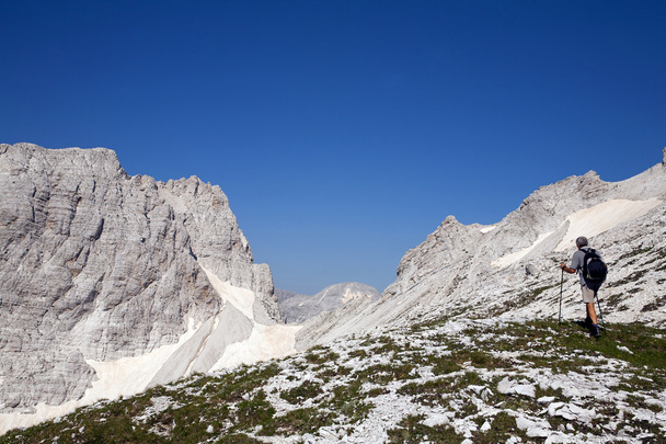 The highest peak at Albanian Alps - Valokuva, kuva