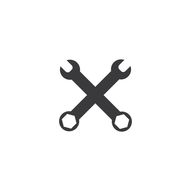 service tool logo vektorvorlage - Vektor, Bild
