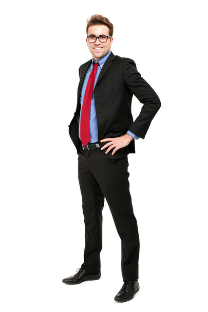 Handsome businessman full length portrait - Φωτογραφία, εικόνα