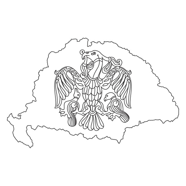 Большая Венгрия и Турул
 - Вектор,изображение