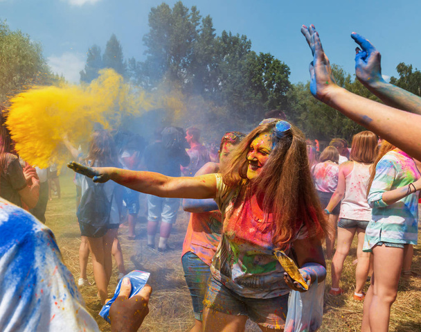 Festival of colors ColorFest - Foto, Imagem