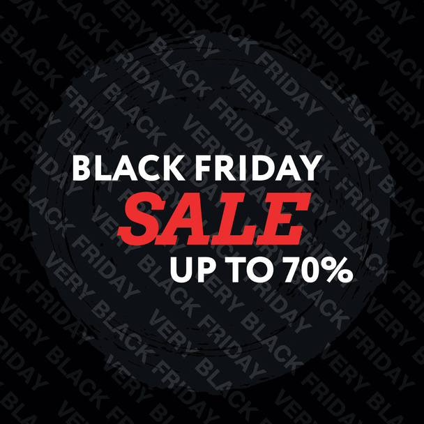 Black friday template banner and flyer - Vecteur, image