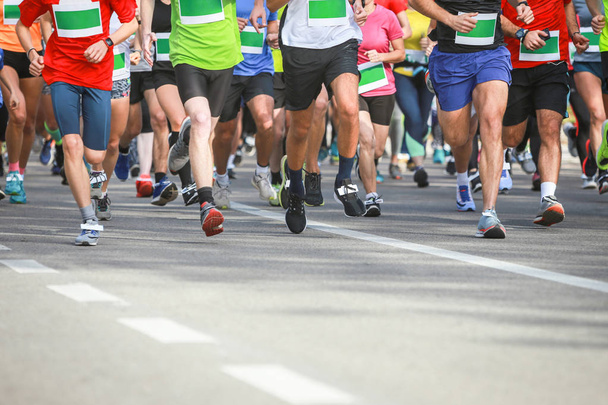 Coureurs au semi-marathon
 - Photo, image