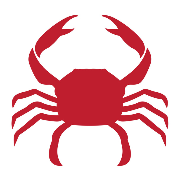 Vector image of an crab - Vector, Image