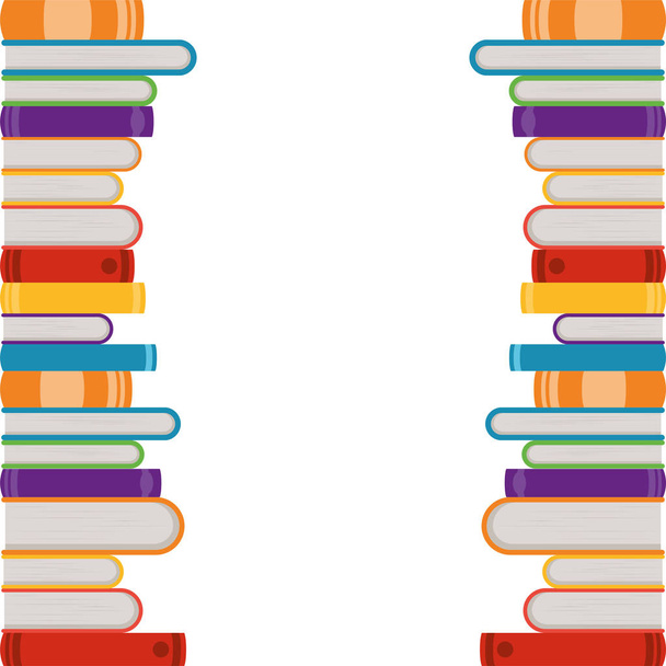 Group of books design vector illustration - Vector, Image