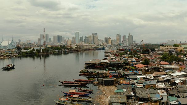 Manila, die Hauptstadt der Philippinen. - Foto, Bild