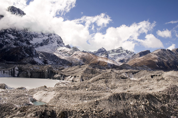 Glaciar Ngozumpa
 - Foto, Imagem