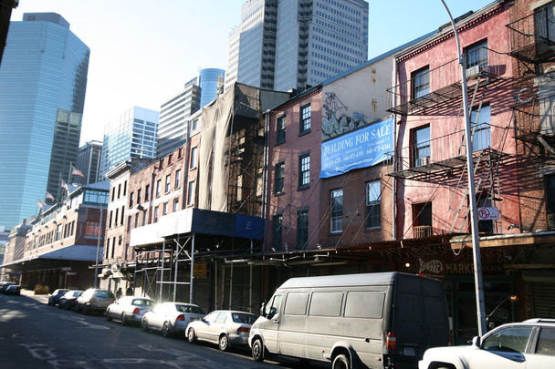 Buildings at New York Street - Фото, изображение