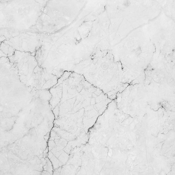 Marble. White marble with natural pattern. - Photo, Image