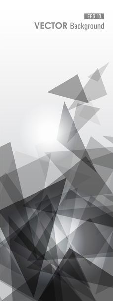 Grey geometric transparency. - Vector, Image