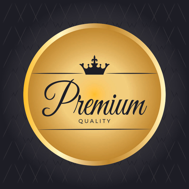 abstract Premium label - ベクター画像