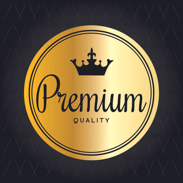 abstract Premium label - Vektor, obrázek