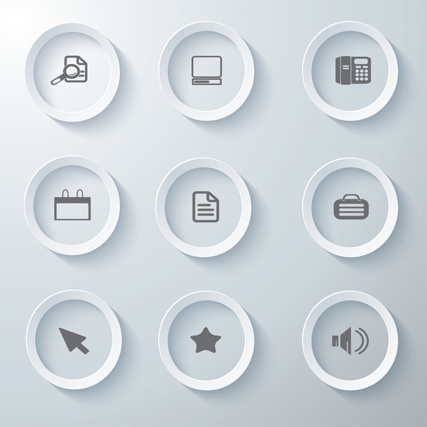 3d icons 3d icons set icon glass icons vector icon set icons icon collection - Вектор, зображення