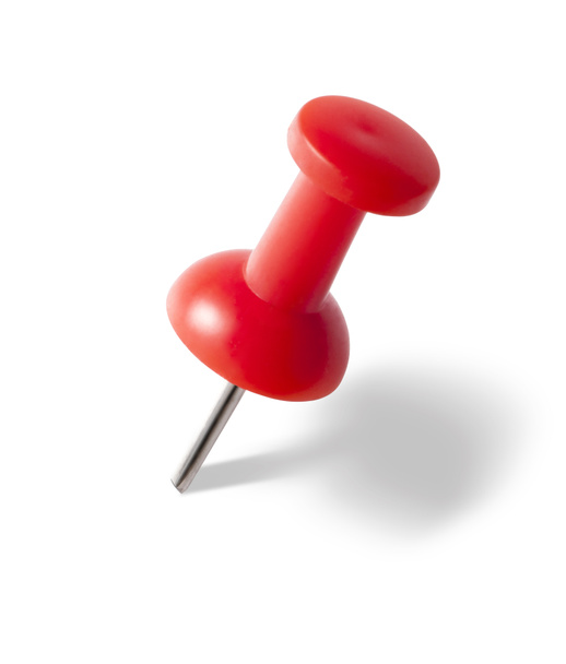 червоний thumbtack
 - Фото, зображення
