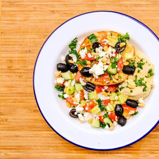Healthy Mediterranean Style Breakfast - Photo, Image