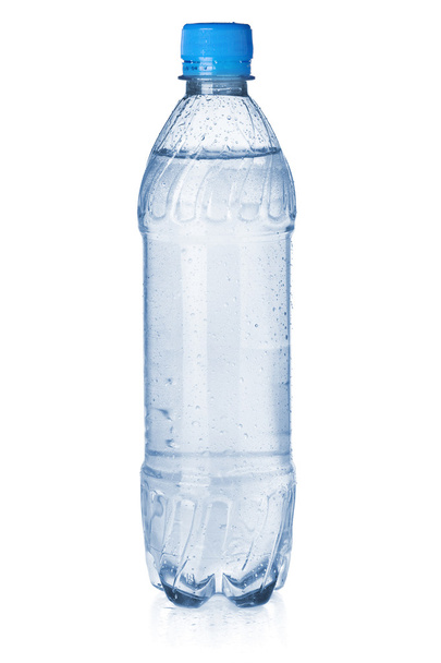 kis üveg szénsavas víz - Fotó, kép