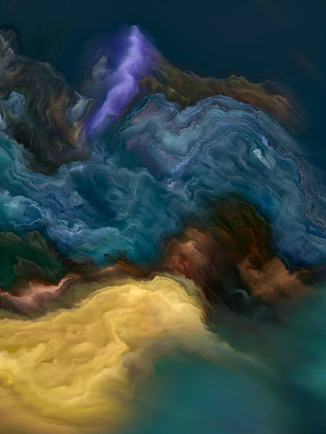 Painted Cloudscape - Photo, image