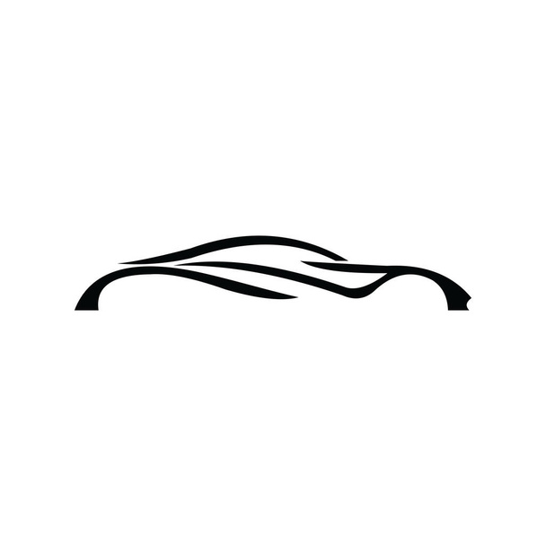 Auto diseño del logotipo del coche, icono, vector, ilustración
 - Vector, Imagen