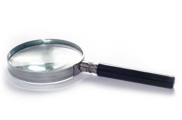 magnifier on a white background isolate - Photo, Image
