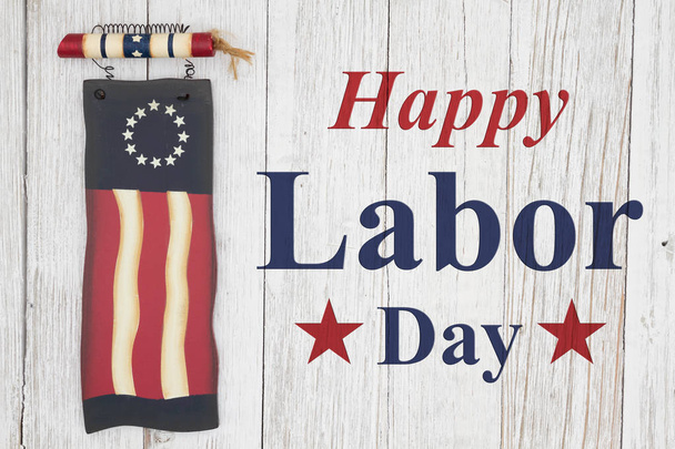 USA Happy Labor Day Greeting - Photo, Image