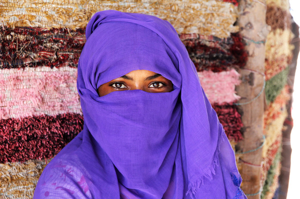 Arabic girl glance - Photo, Image