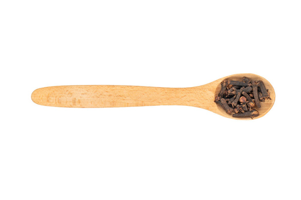 Dry cloves in spoon - Photo, Image