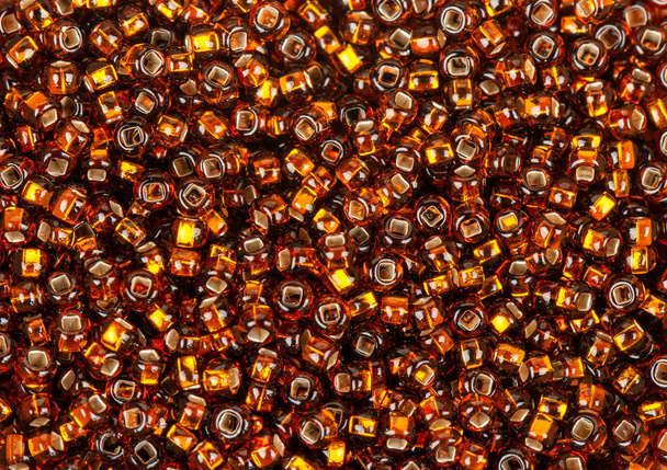Scattered brown beads - Photo, Image