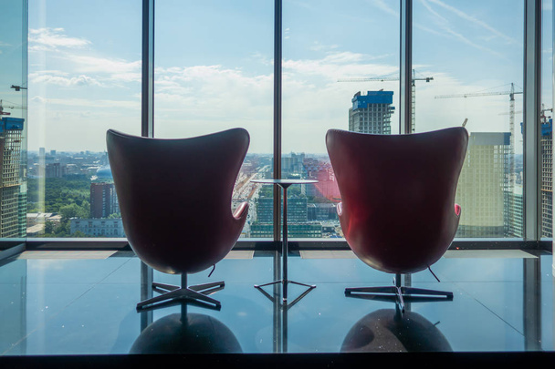Meeting place for top managers on the top floor of a corporate office - Photo, Image