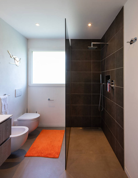 Interior of a modern toilet - Foto, afbeelding