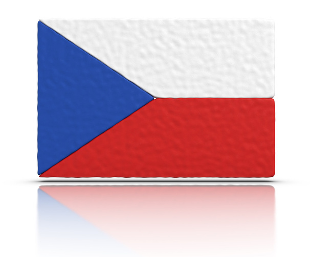 Flag of the Czech Republic - Foto, afbeelding
