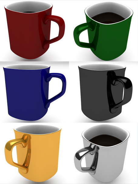 Coffee mugs - Valokuva, kuva