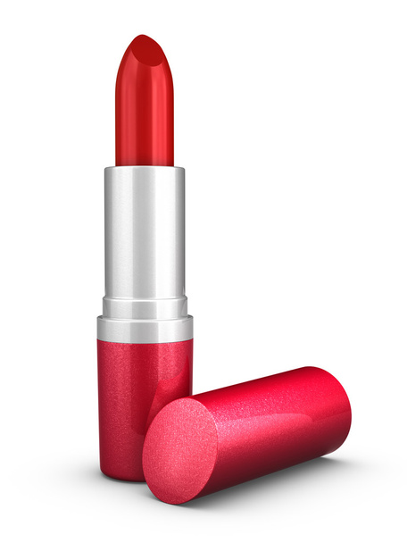 rouge à lèvres rouge - Photo, image