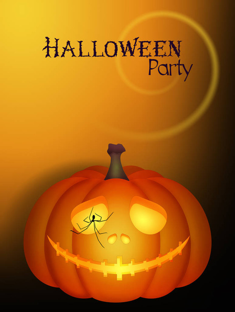 illustration of Halloween party - Φωτογραφία, εικόνα