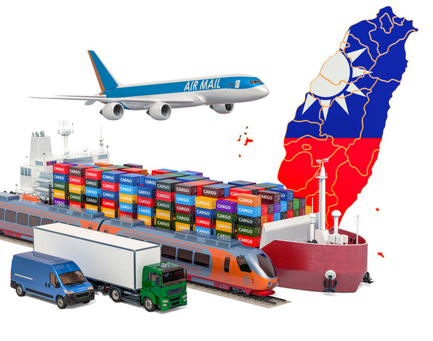Μεταφορές φορτίου και εμπορευματικών μεταφορών στην Ταϊβάν - Φωτογραφία, εικόνα