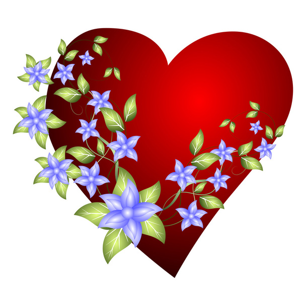 Beautiful Valentine's Day illustration - Foto, afbeelding