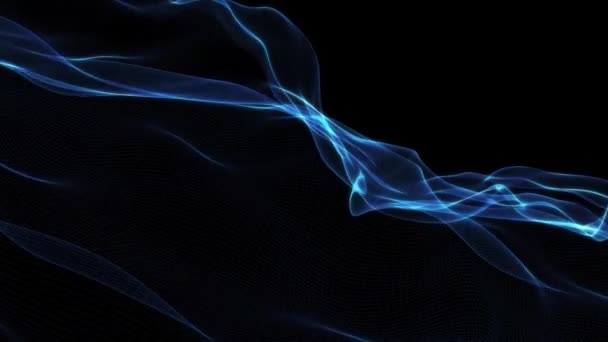 4k golvende abstracte plasma animatie - Video