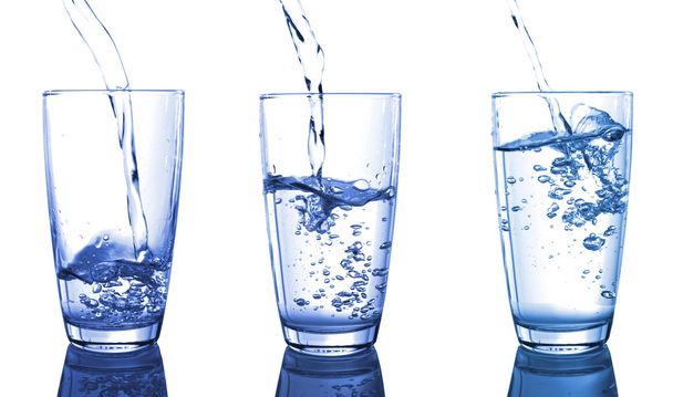 glas water - Foto, afbeelding